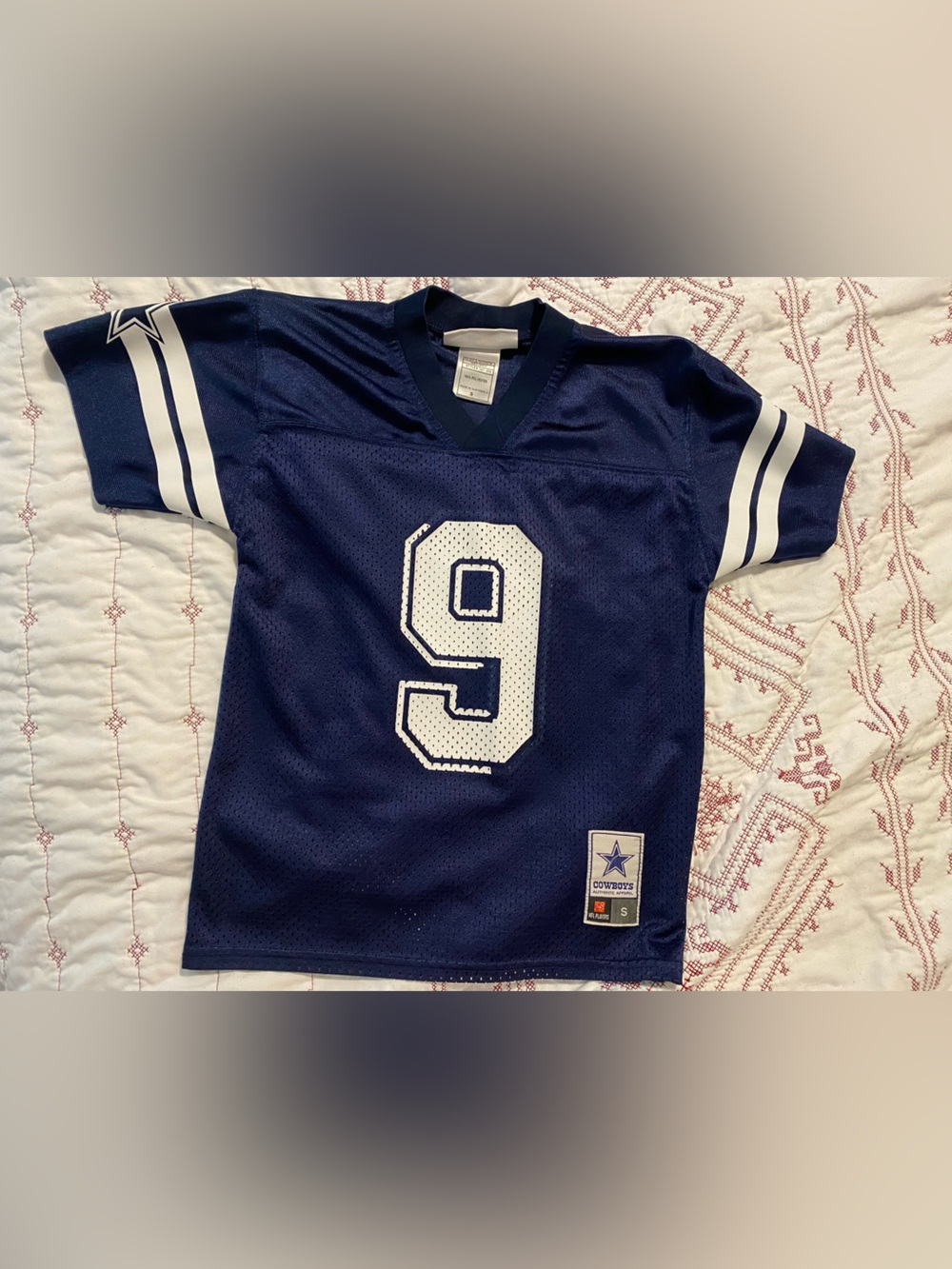 NFL Dallas Cowboys #9 Navy Kids Football Jersey - Youth